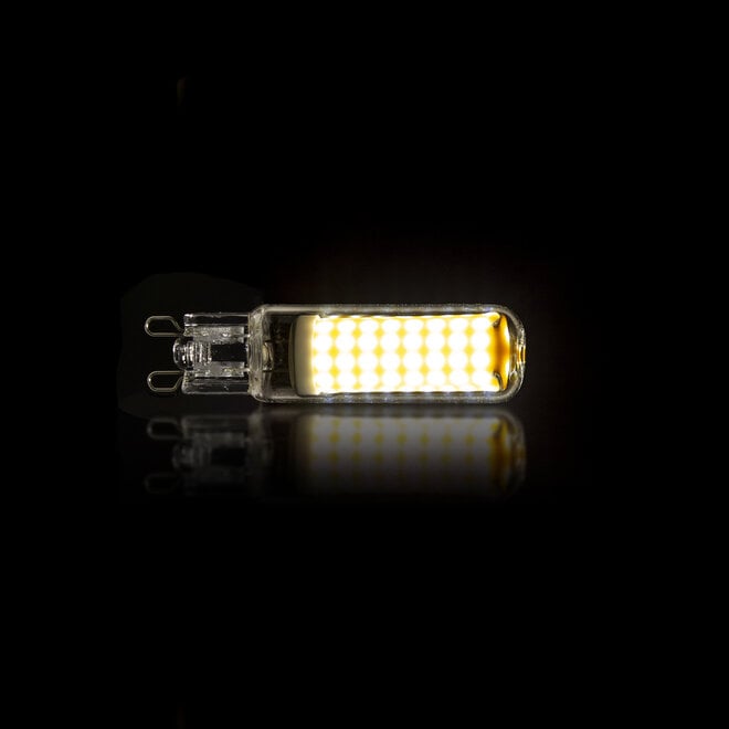 Lichtbron LED G9 dimbaar / Transparant glas