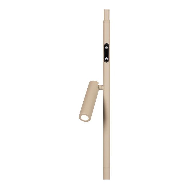 CELESTE - Vloerlamp - Ø 28 cm - LED Dimb. - 2700K - Taupe - Essential