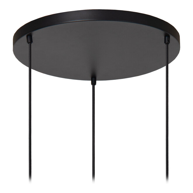 THULINE - Hanglamp - 3xE27 - Lichte houtlook - Essential