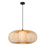 THULINE - Hanglamp - Ø 60 cm - 1xE27 - Lichte houtlook - Essential