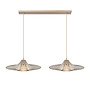 ELLIS - Hanglamp - 2xE27 - Taupe - Essential
