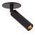 KEONI - Plafondspot - Ø 8 cm - LED - 1xG9 - Zwart - Essential