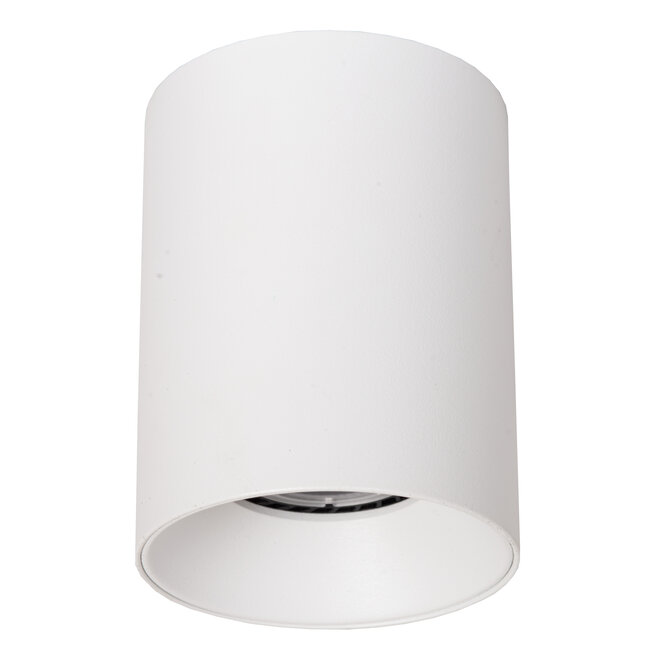 GERTI - Plafondspot - Ø 8 cm - 1xGU10 (MR16) - Inclusief omwisselbare ringen - Wit - Essential