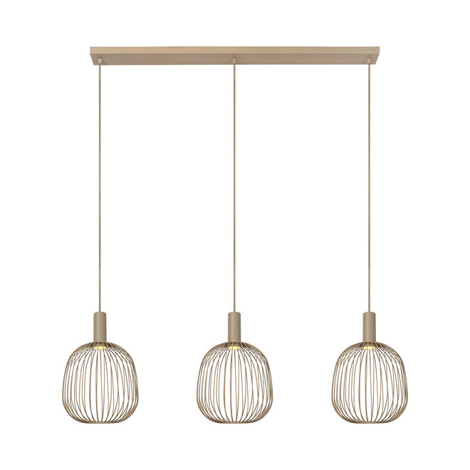 ESTEREL - Hanglamp - 3xGU10 (MR11) - Taupe - Essential