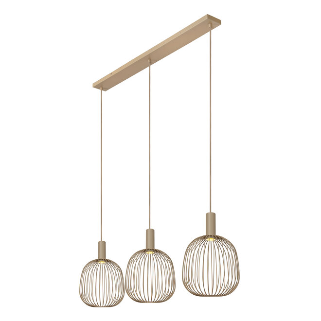 ESTEREL - Hanglamp - 3xGU10 (MR11) - Taupe - Essential