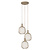ESTEREL - Hanglamp - 3xGU10 (MR11) - Taupe - Essential