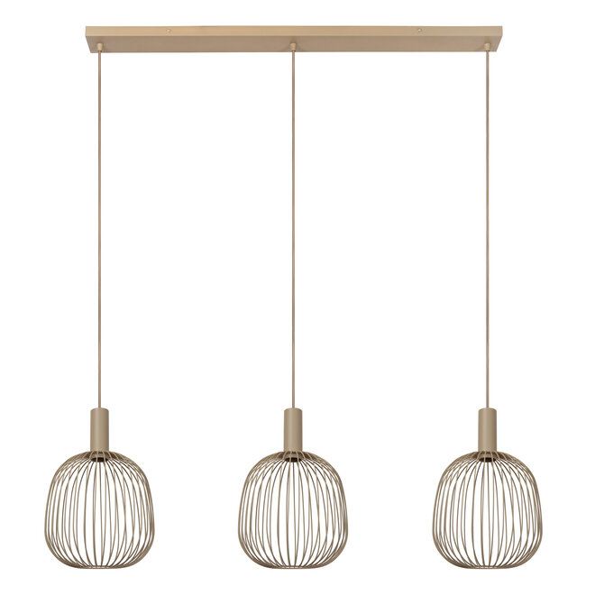 ESTEREL - Hanglamp - 3xGU10 (MR11) - Taupe - Essential