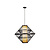 PASQUINO - Hanglamp - Ø 60 cm - 1xE27 - Zwart - Essential