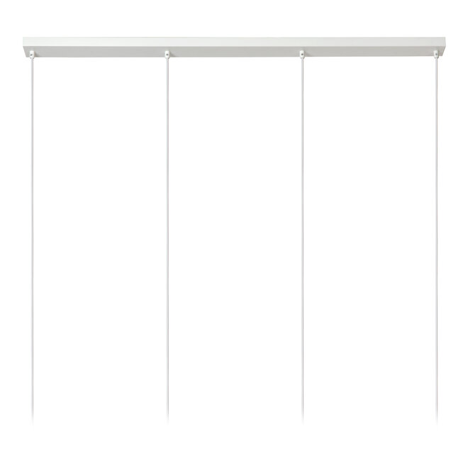 LA VAGUE - Hanglamp - 4xE27 - Wit - Essential