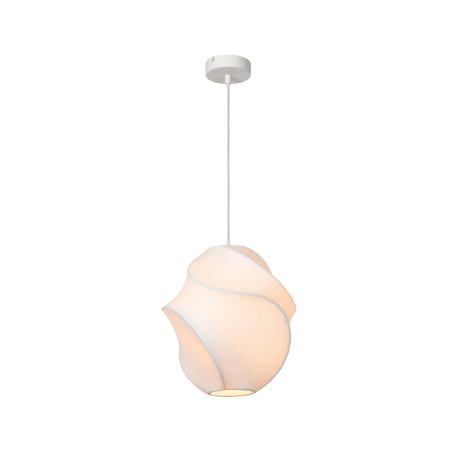 LA VAGUE - Hanglamp - Ø 25 cm - 1xE27 - Wit - Essential