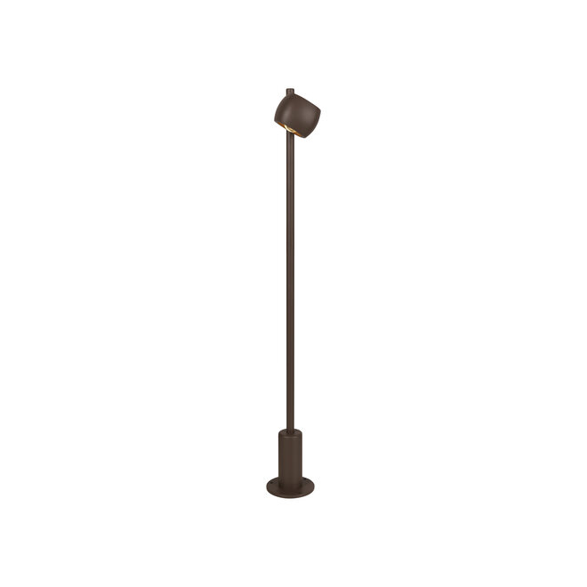 CAPRI - Vloerlamp Binnen/Buiten - LED - 1x8W 2700K - IP54 - Koffie - Essential