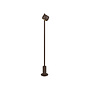CAPRI - Vloerlamp Binnen/Buiten - LED - 1x8W 2700K - IP54 - Koffie - Essential