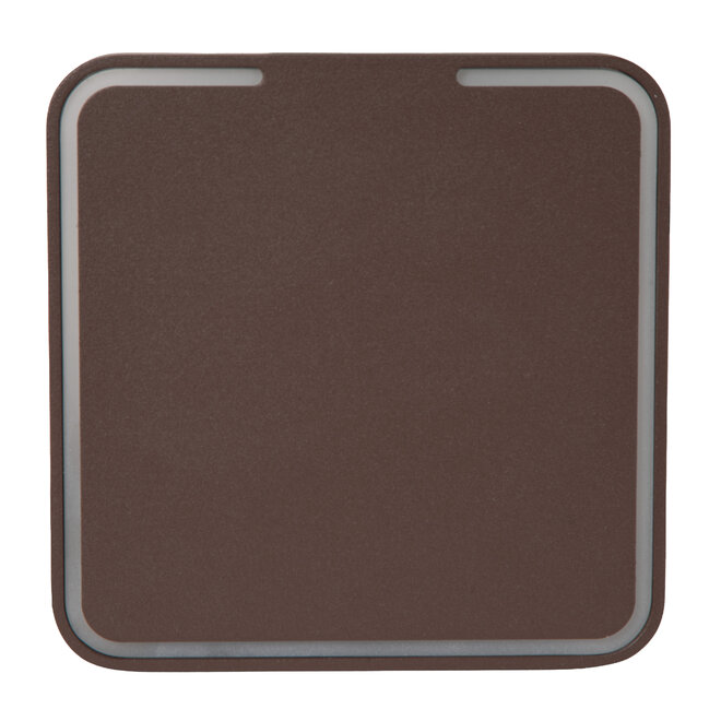 FINISTER - Wandlamp Binnen/Buiten - LED - 1x7W 2700K - IP54 - Roest bruin - Essential