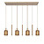 LAMBRES - Hanglamp - 6xE27 - Taupe