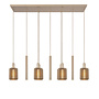 LAMBRES - Hanglamp - 6xE27 - Taupe