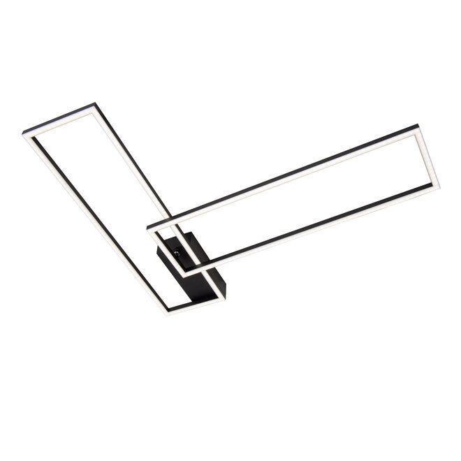 ARIANNE - Plafonnière - LED - CCT - 1x23W 2700K/4000K - Zwart
