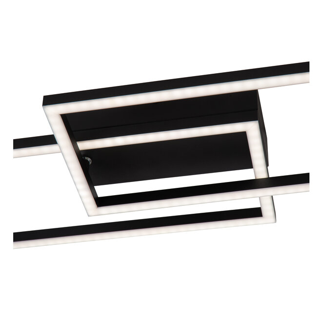 ARIANNE - Plafonnière - LED - CCT - 1x23W 2700K/4000K - Zwart
