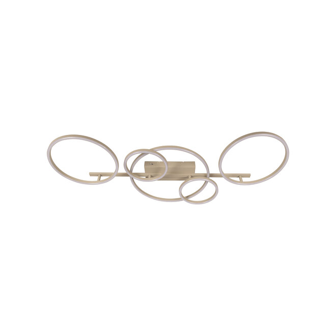 NICOLA - Plafonnière - LED - CCT - 1x37W 2700K/4000K - Taupe - Essential