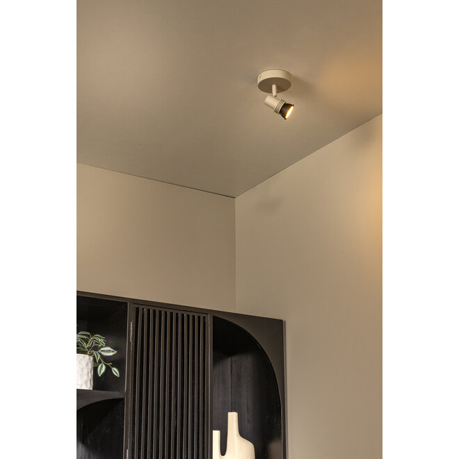 KIANTI - Plafondspot - Ø 10 cm - 1xGU10 (MR16) - Taupe