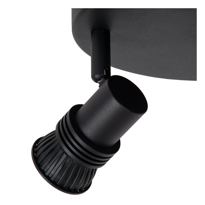 KIANTI - Plafondspot - Ø 15 cm - 2xGU10 (MR16) - Zwart