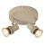 KIANTI - Plafondspot - Ø 15 cm - 2xGU10 (MR16) - Taupe