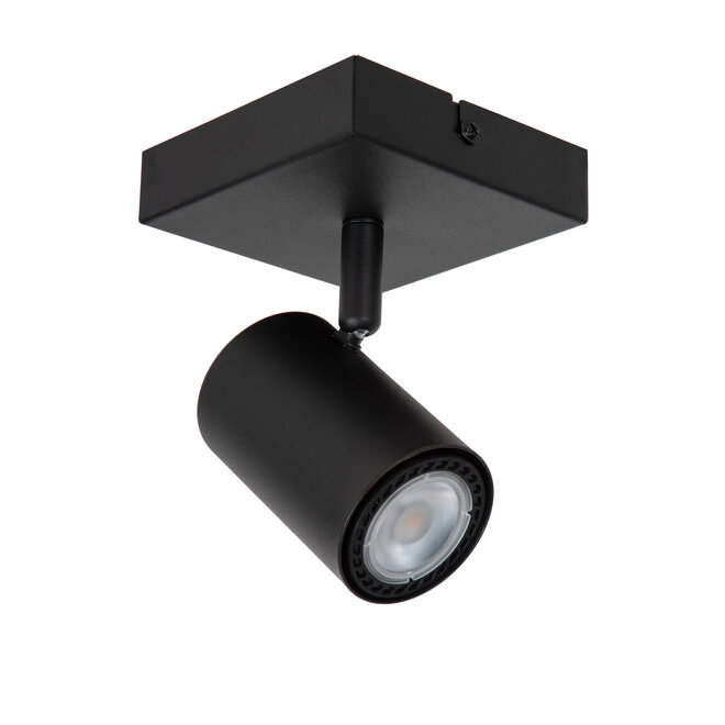 AMIGO - Plafondspot - 1xGU10 (MR16) - Zwart