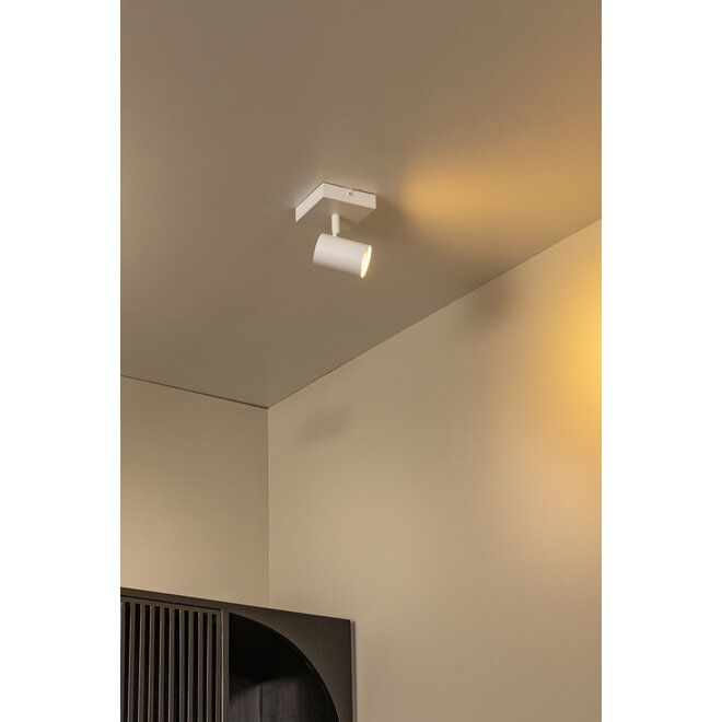 AMIGO - Plafondspot - 1xGU10 (MR16) - Wit