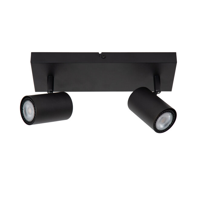 AMIGO - Plafondspot - 2xGU10 (MR16) - Zwart