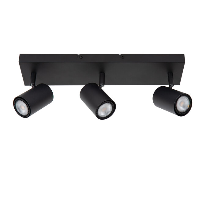 AMIGO - Plafondspot - 3xGU10 (MR16) - Zwart