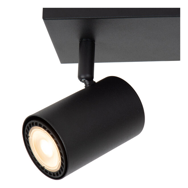 AMIGO - Plafondspot - 3xGU10 (MR16) - Zwart