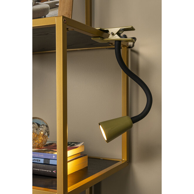JASPER - Klemlamp - 1xGU10 (MR16) - Groen - Essential