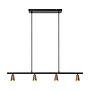 TIANA - Hanglamp - 4xGU10 (MR16) - Champagne kleur - Essential