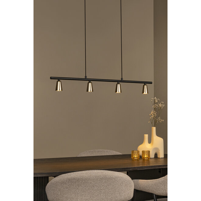 TIANA - Hanglamp - 4xGU10 (MR16) - Champagne kleur - Essential