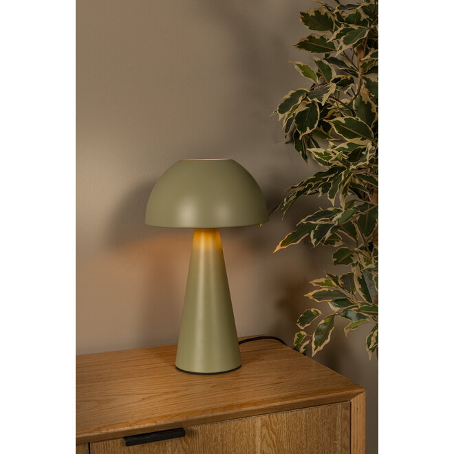 JORGO - Tafellamp - Ø 20 cm - 1xE27 - Groen - Essential