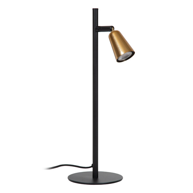 TIANA - Tafellamp - 1xGU10 (MR16) - Champagne kleur - Essential