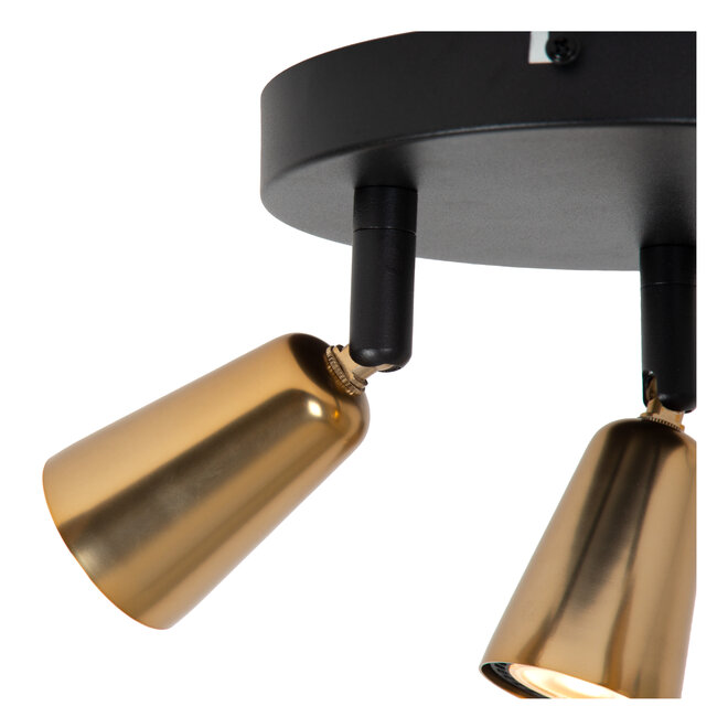 TIANA - Plafondspot - 3xGU10 (MR16) - Champagne kleur - Essential