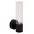FILANI - Wandlamp Binnen/Buiten - LED - 1x8W 2700K - IP54 - Zwart - Essential