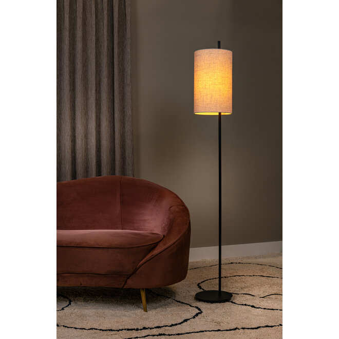 MAGIC - Vloerlamp - Ø 24 cm - 1xE27 - Zwart