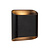 ATILA - Wandlamp Binnen/Buiten - LED Dimb. - 2x5W 2700K - IP65 - Zwart