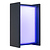 QUADRA - Smart Wandlamp Binnen/Buiten - LED - RGBCW - 1x11W 2700K/6500K - IP65 - Zwart | Essential