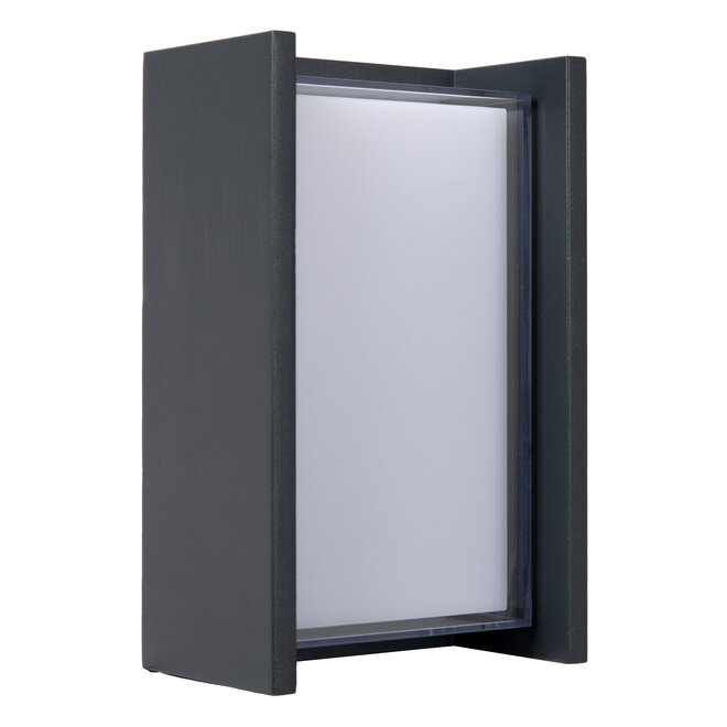 QUADRA - Smart Wandlamp Binnen/Buiten - LED - RGBCW - 1x11W 2700K/6500K - IP65 - Zwart | Essential