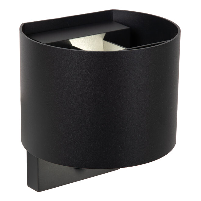 TADZIO - Wandlamp Binnen/Buiten - LED - CCT - 1x7W 2700K/4000K - IP65 - Bewegingssensor - Zwart - Essential