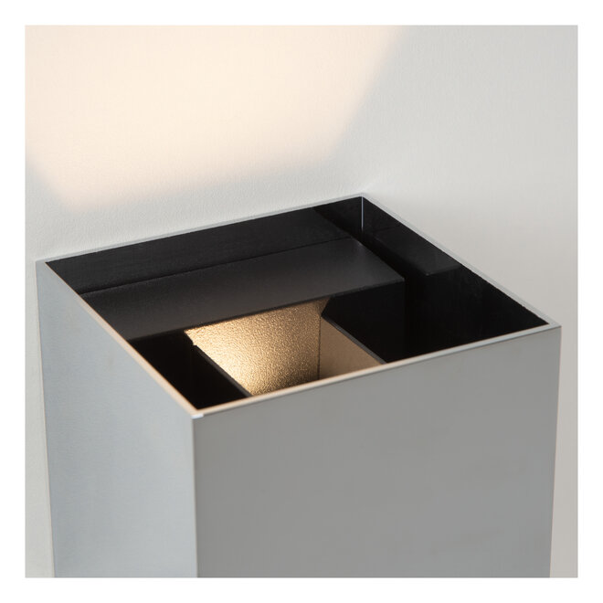 ARMIN - Wandspot / Wandlamp Badkamer - LED Dimb. - CCT - 2x3,5W 2200K/3000K - IP54 - Chroom - Essential