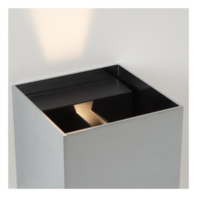 ARMIN - Wandspot / Wandlamp Badkamer - LED Dimb. - CCT - 2x3,5W 2200K/3000K - IP54 - Chroom - Essential