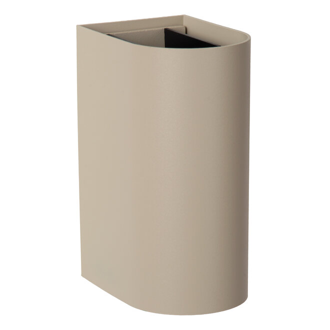APLIS - Wandspot / Wandlamp Binnen/Buiten - LED - CCT - 2x5W 2200K/3000K - IP54 - Taupe - Essential