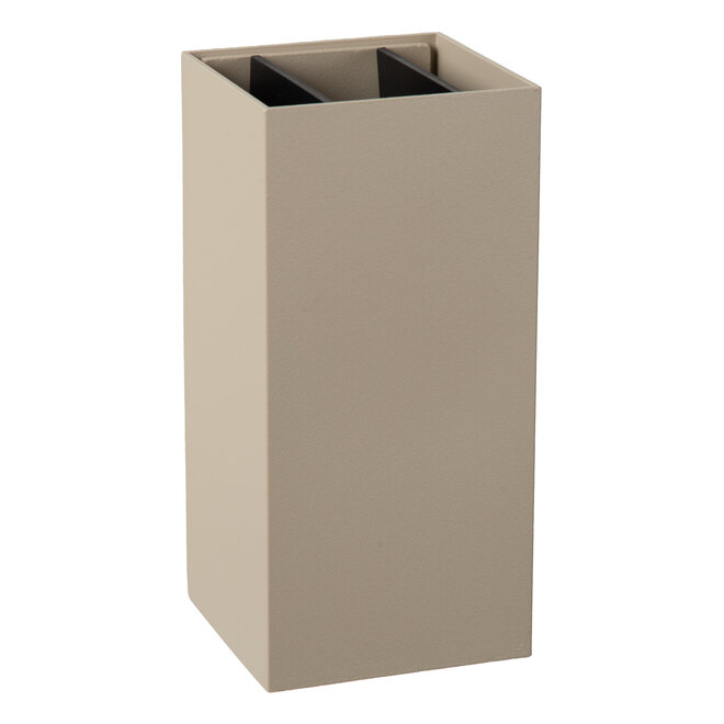 APLIS - Wandspot / Wandlamp Binnen/Buiten - LED - CCT - 2x5W 2200K/3000K - IP54 - Taupe - Essential