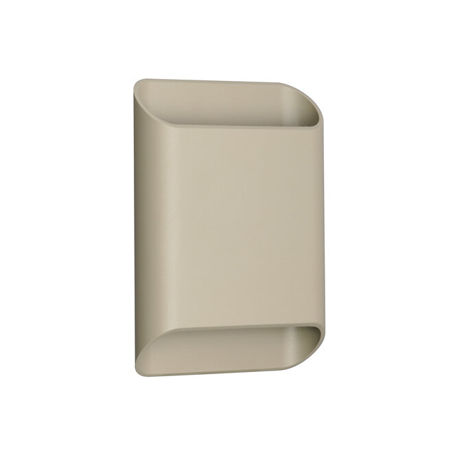 ATILA II - Wandlamp Badkamer - LED Dimb. - CCT - 2x5W 2200K/3000K - IP54 - Taupe - Essential