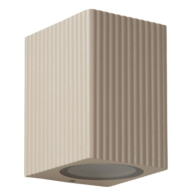 ANGELINA - Wandspot / Wandlamp Binnen/Buiten - 1xGU10 (MR16) - IP65 - Taupe - Essential
