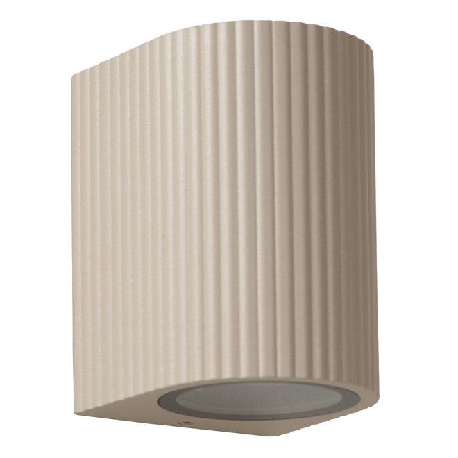 ANGELINA - Wandspot / Wandlamp Binnen/Buiten - 1xGU10 (MR16) - IP65 - Taupe - Essential