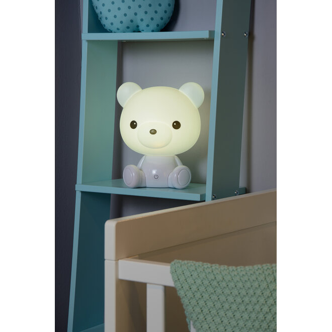 DODO BEAR - Nachtlamp Kinderkamer - LED 3 StepDim - 1x3W 4000K - Wit